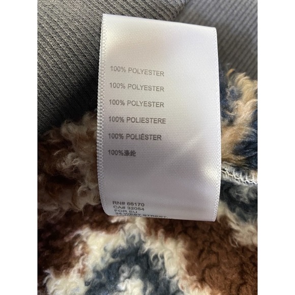 UO Cozy Sherpa Fair Isle Crew Neck Sweatshirt By Urban  Outfitters Men's Size M - Picture 10 of 13